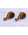Handpainted Terracotta Jewellery – Ear rings Handpainted Terracotta Jewellery – Ear rings